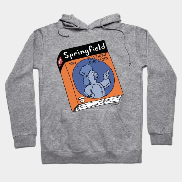 Springfield telephones Hoodie by TeeAguss